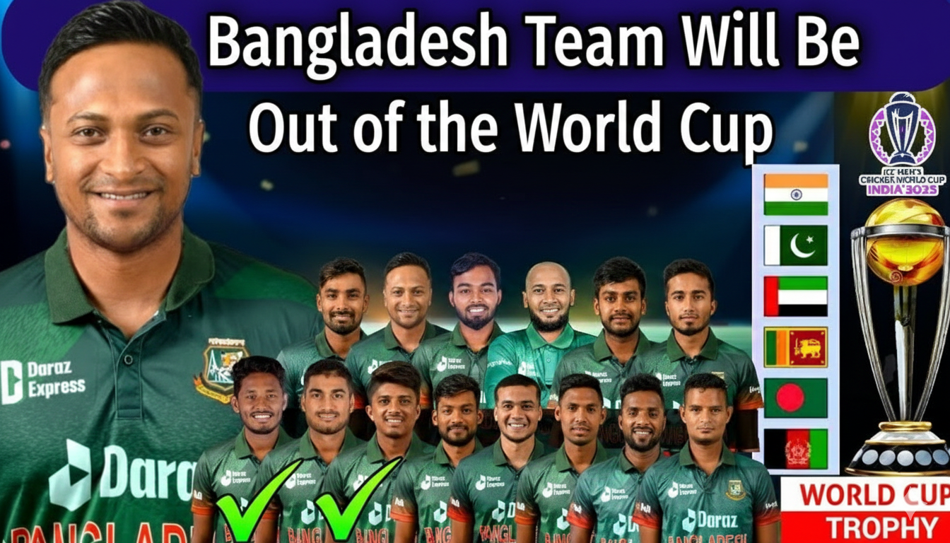 Bangladesh Team Will Be Out of the World Cup